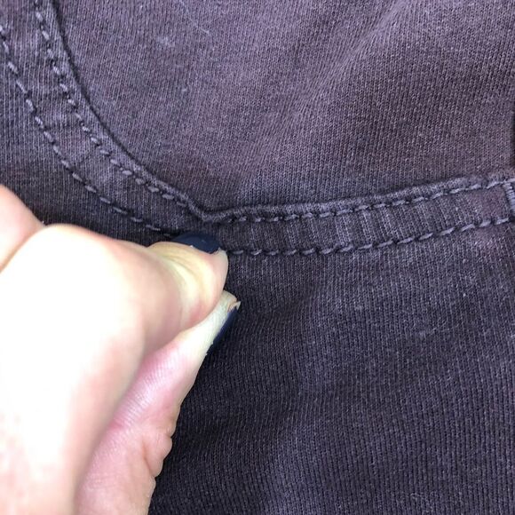 American‎ Eagle Burgundy Slim Fit Pants Size 4 - Picture 7 of 9